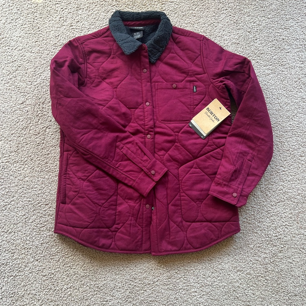 Burton Grace Insulated Shirt Mulled Berry